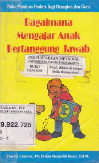 Image of Bagaimana Mengajar Anak Bertanggung Jawab