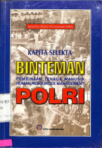 Image of BINTEMAN POLRI : Pembinaan Tenaga Manusia = Human Resources Management