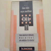 Image of Dan Lalu Saya Melihat Dia