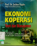 Ekonomi Koperasi Teori dan Manajemen