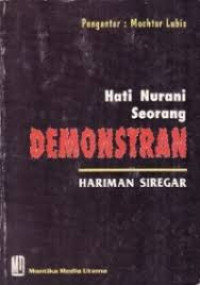 Image of Hati Nurani Seseorang : Demonstran