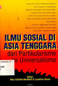 Image of Ilmu Sosial di Asia Tenggara dari Partikularisme ke Universalisme