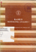 Kamus Matematika Analisis 1