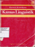 Kamus Linguistik : Edisi Ketiga