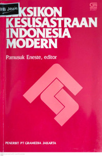 Image of Leksikon Kesusastraan Indonesia Modern