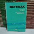 Menyimak Sebagai Suatu Keterampilan Berbahasa