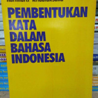 Image of Pembetukan Kata Dalam Bahasa Indonesia