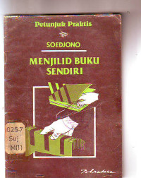 Image of Petunjuk Praktis : Menjilid Buku Sendiri