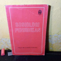 Image of Sosiologi Pendidikan