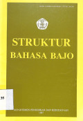 Struktur Bahasa Bajo
