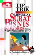 tip and trik membuat surat bisnis dengan perintah bertitik ws 7.0